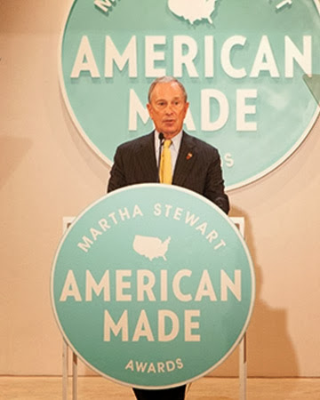 In his speech, Mayor Bloomberg, told the gala audience that small businesses are key to economic growth.