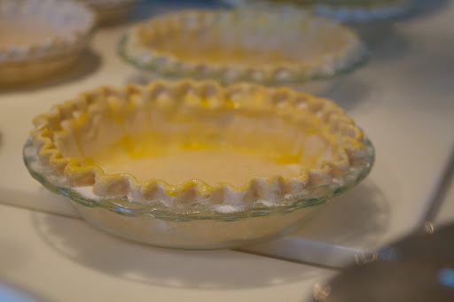 It was a great baking day - low humidity and cool temperatures. The pate brisee was gorgeous!