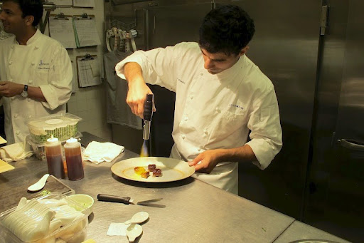 Chef Ali finished them off with a torch.