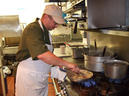 Of course, we couldn’t do it alone - Here’s Karl, my indomitable sous chef, who holds the kitchen together while I’m working in New York City, and while I’m back, as well.