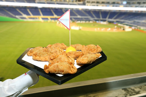 Hanley's empanadas were delicious!