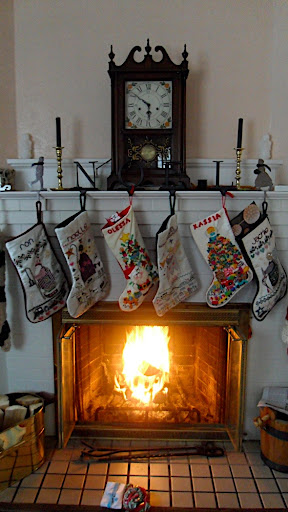 Olessa Pindak - The stockings were hung by the chimney with care at my family's house for Christmas Eve, where we celebrate with nine meatless courses.