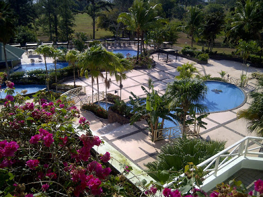 The pool at the Gamboa Resort in the rain forest - The former Panama Canal Zone is now an ecological reserve.