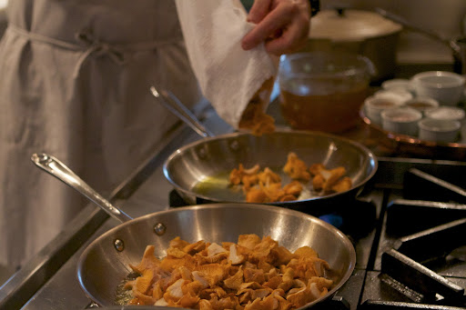 As were the chanterelles.