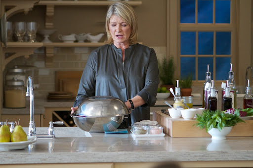 You then cover the bowl with another metal bowl of equal size.