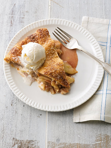 No dessert quite says 'all American' like a golden brown, perfectly flaky, double-crust apple pie. Homemade, preservative-free vanilla ice cream is the perfect partner and it can be made with surprisingly little effort.