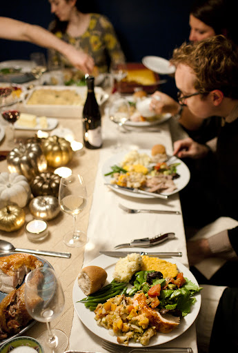 Michael McCormick - My partner and I celebrated Thanksgiving with some close friends and their family. We did a mixture of standard turkey-day dishes and new favorites—a great lineup when you are blending traditions.