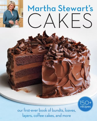 This is the cover of our newest book, Martha Stewart’s Cakes - a one-stop resource for cakes - birthday, chocolate, coffee, Bundt, upside-down, loaf, and more.
