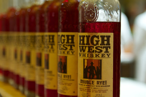 High West Distillery and Saloon served their Double Rye Whiskey. http://www.highwest.com/