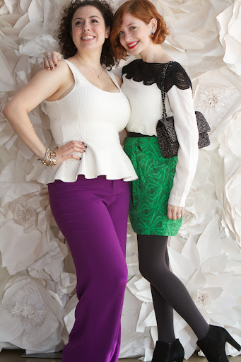 Real Weddings Editor Shira Savada and Designer Tracy Taylor http://www.tracytaylorward.com