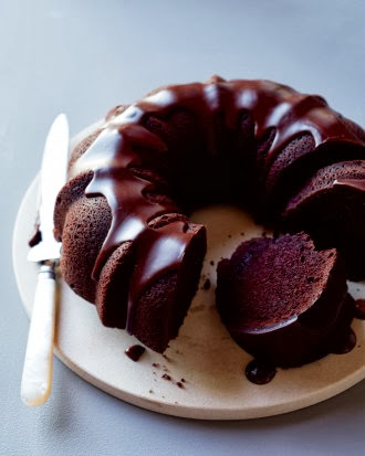 Chocolate Bundt Cake - Guaranteed to satisfy any chocolate craving, this is an excellent cake to keep in mind when you have a houseful of guests. The ganache glaze makes it dressy enough for dessert after a special dinner.
