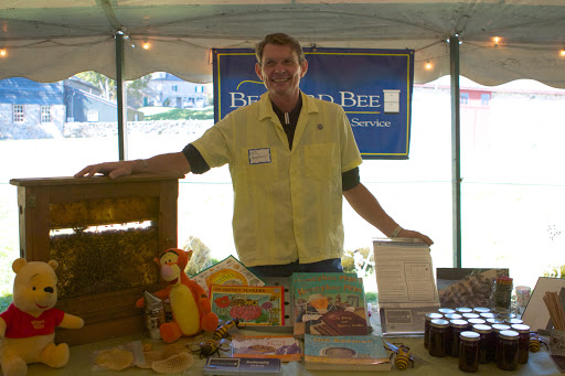 D.J. Haverkamp, of Bedford Bee Honeybee Service, once again shared his vast knowledge of raising bees.