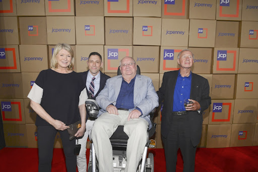 Here I am with the other designers that are launching brands at jcpenney- Jonathan Adler, Michael Graves, and Sir Terence Conran.