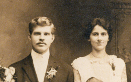 My paternal grandfather - Franciszek 'Frank' Kostyra born 4 October 1879 in Kopki, Poland and my paternal grandmother - Helena 'Helen' Krukar born 21 February 1890 in Zagorze, Poland