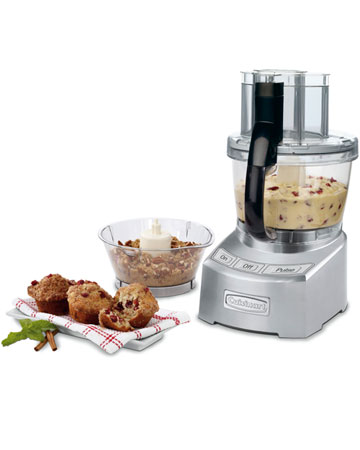 The Cuisinart Elite 14-cup food processor includes three work bowls for preparing several recipes at once.
Learn More: cuisinart.com