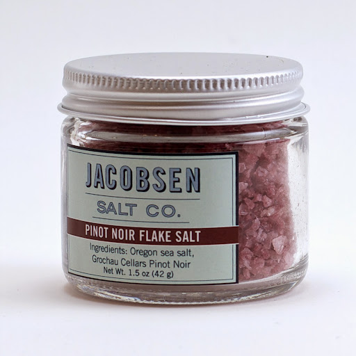 Wonderful on pasta, steak, burgers, or roasted mushrooms, this salt works with any meal that you might pair with a glass of Pinot Noir.