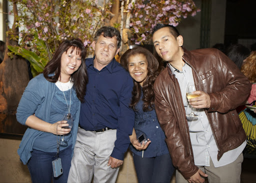 Margaret Lee - TV Distribution Production Manager, Fernando Ferrari - Operations Assistant, Josefa Palacios, and Angelo Cardenas
Photo: Anna Ross