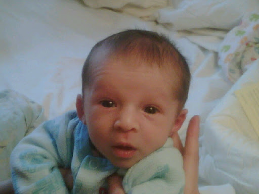 Logan Ronski, 1 month old