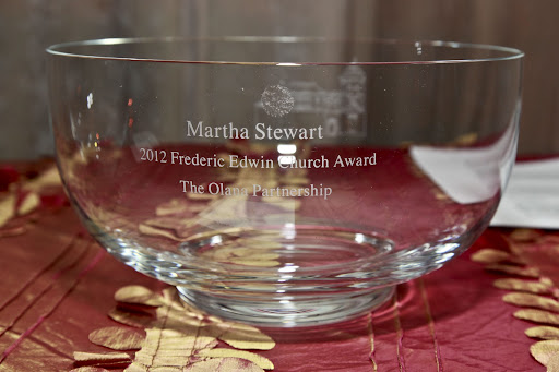 The beautiful award that was presented to me! Photo: Adriel Reboh/PatrickMcMullan.com