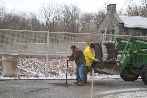 A tamp, also called a tamper, is a tool used to compact granular matter such as crushed stone, dirt, sand, or cinders.
