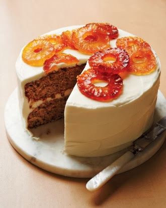 Hummingbird Cake - This Southern layer cake features a crowd-pleasing combination of banana, pineapple, and coconut. The name's origin remains something of a mystery - Some say it's because the cake is as sweet as nectar; others, that it makes you hum with happiness.