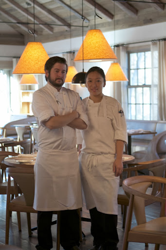 Melody and her husband, Chef Blake Farrar, oversee the kitchen at the Inn. They are both alums of Jean Georges.