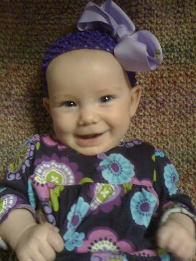 Lily Clarice, age 8 months