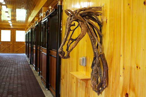Hanging in the stable is a wonderful sculpture by Lindsay Molyneux Rhatigan, who uses driftwood found near the White River in Vermont to create her masterpieces. http://www.lindseymolyneux.com