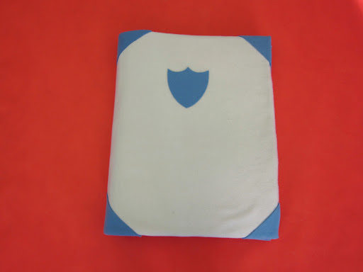This is the cover of the book, which measures approximately 18-inches by 24-inches. I love crests and I use this one as my 'logo.'