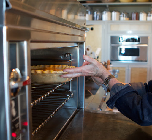 Into the preheated oven