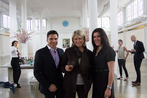 Here I am with Ronda Carman and Robert Passal. Robert's Manhattan prewar apartment is featured on the cover of Ronda's book.
