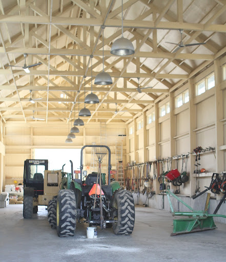 The building is approximately 40 x 120-feet and, as you can see, I wanted the structure to have a substantial height.