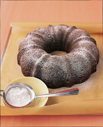 Fresh Ginger-Molasses Cake - This Bundt cake is so easy and versatile, you'll want to make it all year long. It's equally delicious with fresh berry compote in spring, sautéed stone fruits (plums and peaches) in summer, apples and pears in fall, and lemon curd and whipped cream in winter.