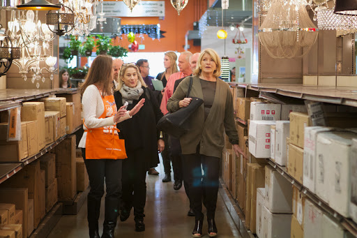 Terri Jacobsen from The Home Depot, guided me through the store to the personnel training room, where I would meet and greet a nice group of sales associates. I marveled at just how enormous this store is!