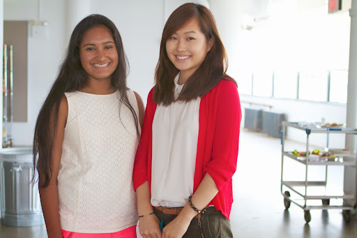 Nikita Gupta and Christine Choi - Nikita attends Cornell Univ. and works in the Everyday Food Dept. and aspires to be at the helm of her own omnimedia company like mine! Christine attends School of Visual Arts has an interest in digital art development.