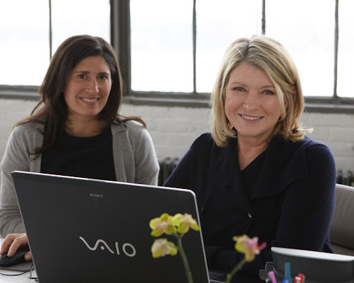 Here I am in my office with Pilar.