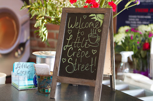 Little Crêpe Street is warm and inviting.