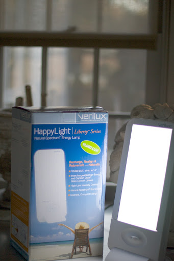 I also got a new version called Happy Light Liberty. This light delivers natural illumination to any room with no dangerous ultraviolet waves.