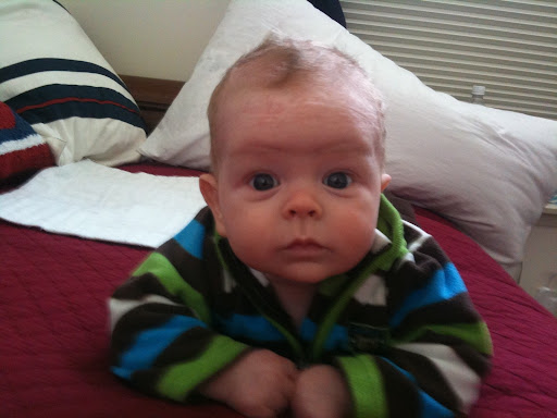 Russell John Cooper V, 4 months old