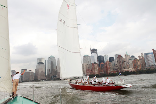 American Eagle is, of course, most famous for her fabulous history as an ocean racer when Ted Turner owned and sailed her from 1969 to 1976.