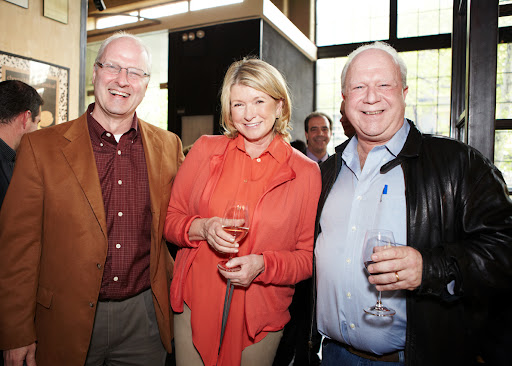 With Richard Duke and Eric Duke Photo: Anna Ross