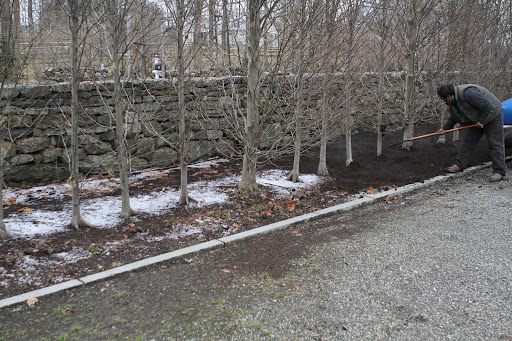Buckwheat and cocoa hulls are another good choice, and even grass clippings or shredded fallen leaves will do nicely.