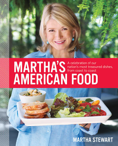 I really love this colorful cover of my latest book - number 77 - Martha's American Food - A celebration of our nation's most treasured dishes, from coast to coast.
