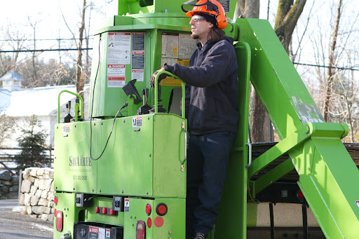 The crane was operated by Mike, who has been trained specifically for this job. A crane is not a simple tool that anyone can use. A proper understanding of weight loads, balance, hooking, and signals is required to operate a crane without harming someone.