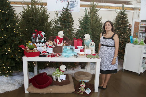Here is Jackie Landeata, AVP Merchandising Pets, with our new holiday items from Martha Stewart Pets available at PetSmart.