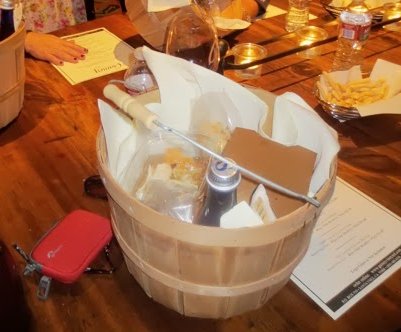 A basket Lunch was provided by New West, a catering company owned by Jeff and Janet Olson. http://newwestcatering.com