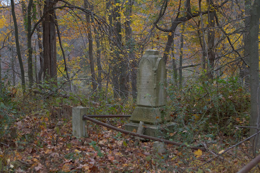 This burying ground has really been ravaged by time.