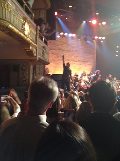 Referring to Clarence Clemons, Bruce opened by saying,