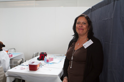 Mary Justice, Affiliated Physicians Program Manager, oversees the program and ensures vaccinations are administered properly.
