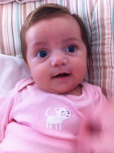 Olivia, 4 months old